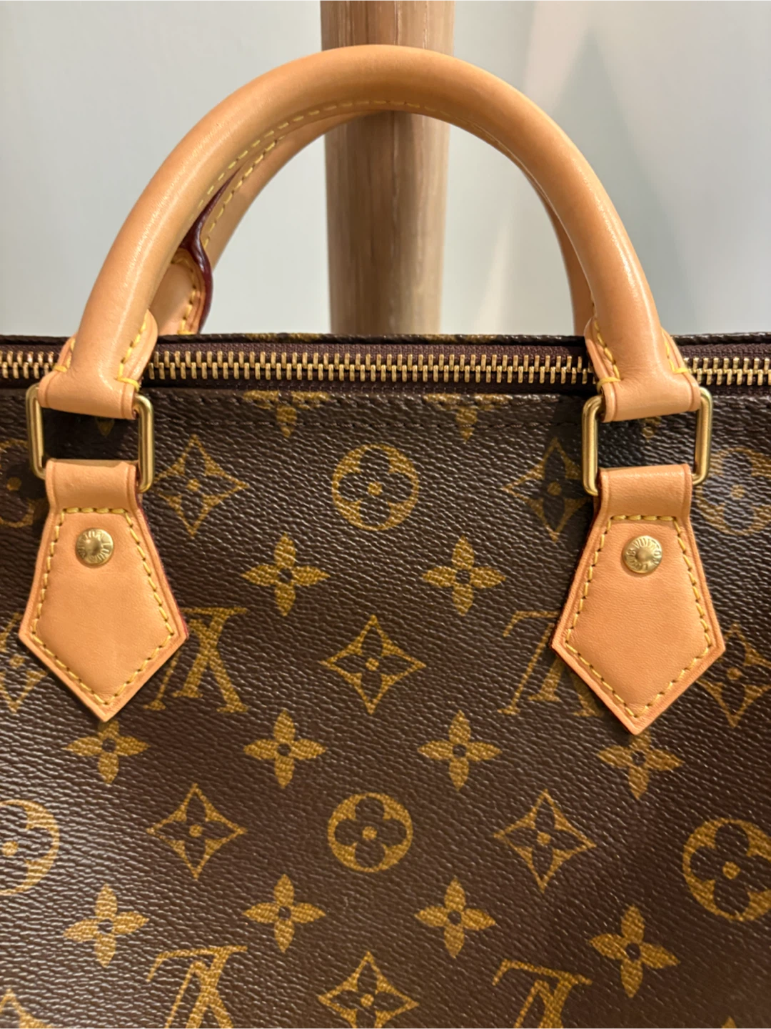 LV Speedy 30 Monogram with D rings for strap - photo 3