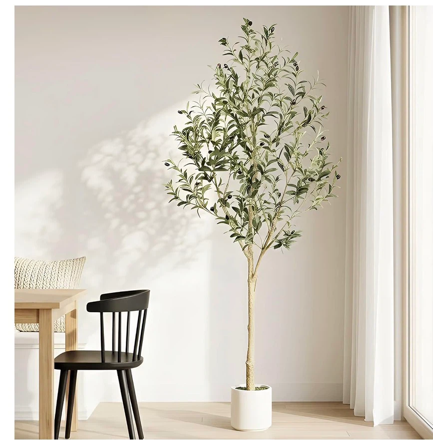 6ft Artificial Olive Tree - photo 3