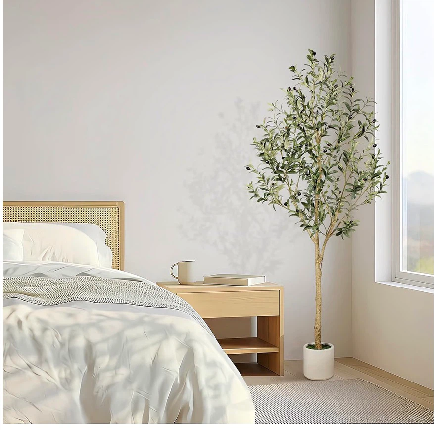 6ft Artificial Olive Tree - photo 5