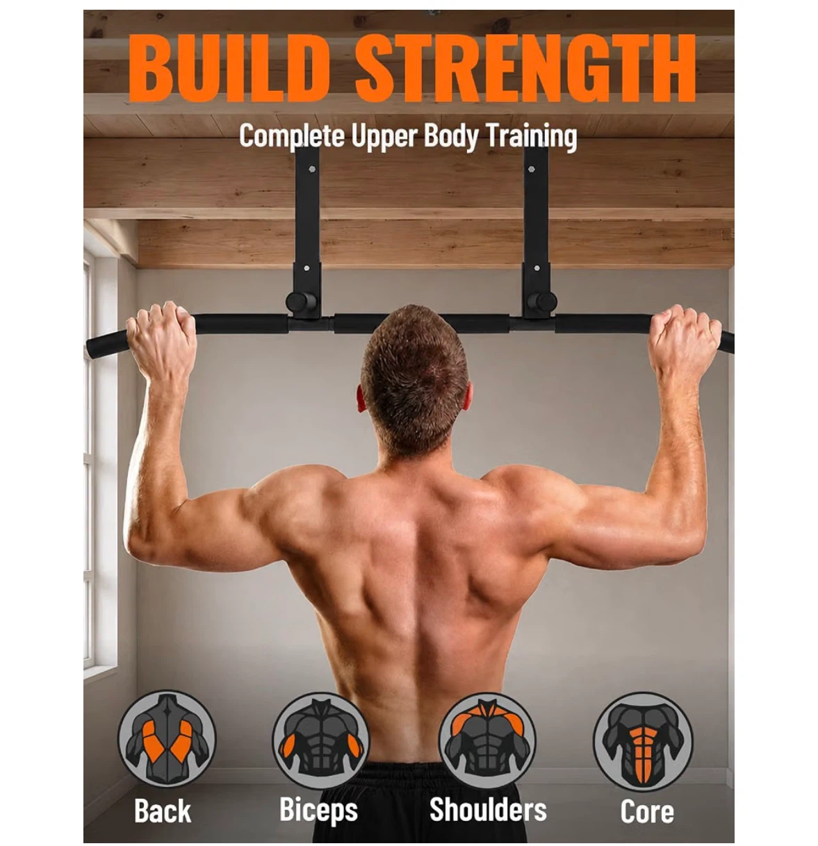 FITARC Joist Mount Pull Up Bar - photo 3