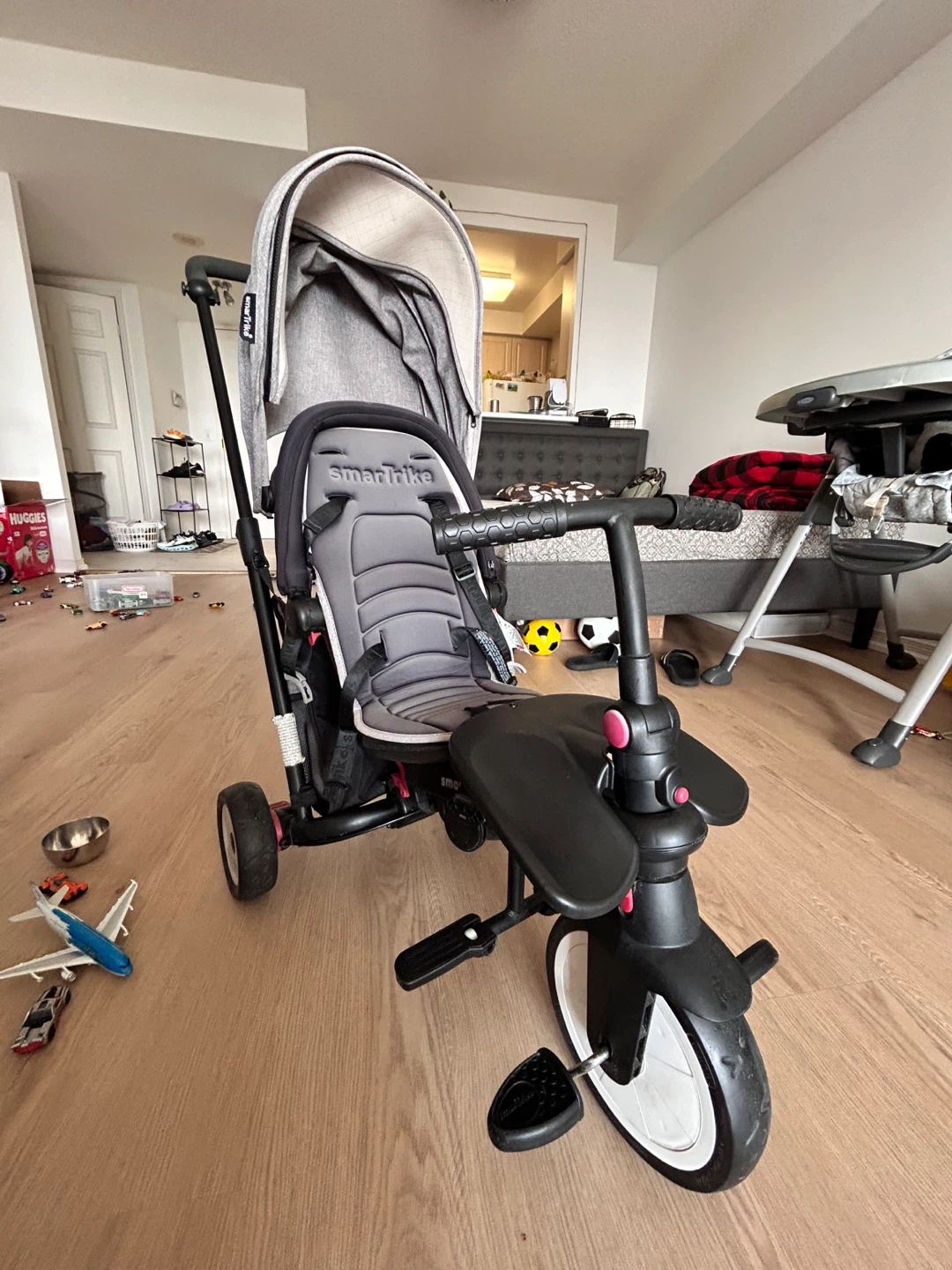 smarTrike toddler tricycle with canopy - photo 2