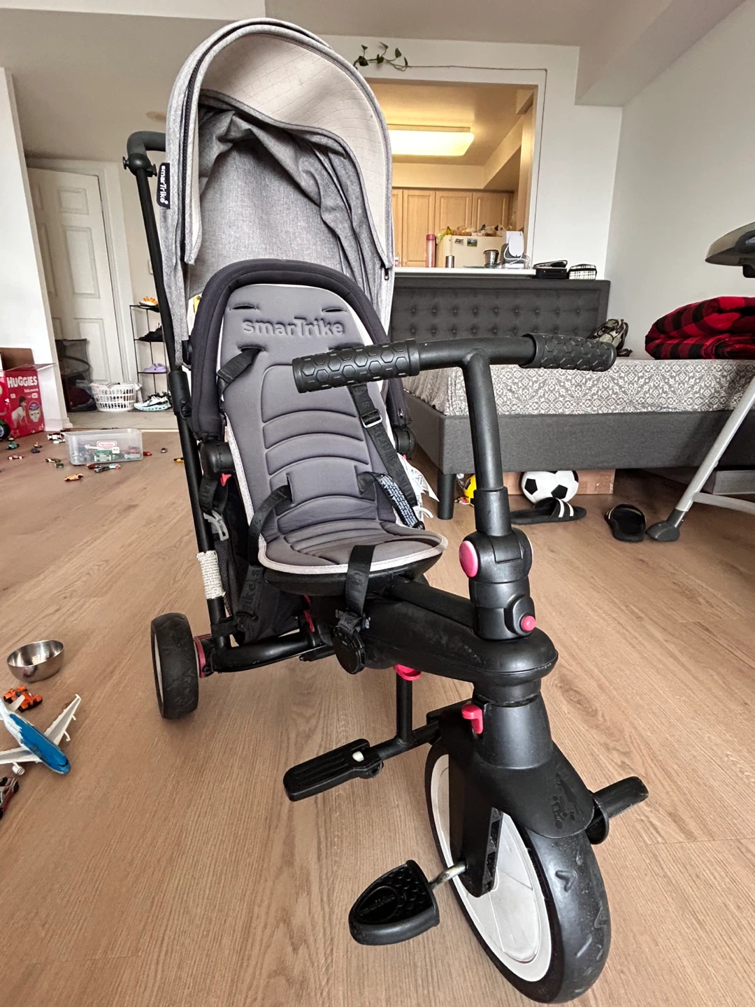 smarTrike toddler tricycle with canopy - photo 5