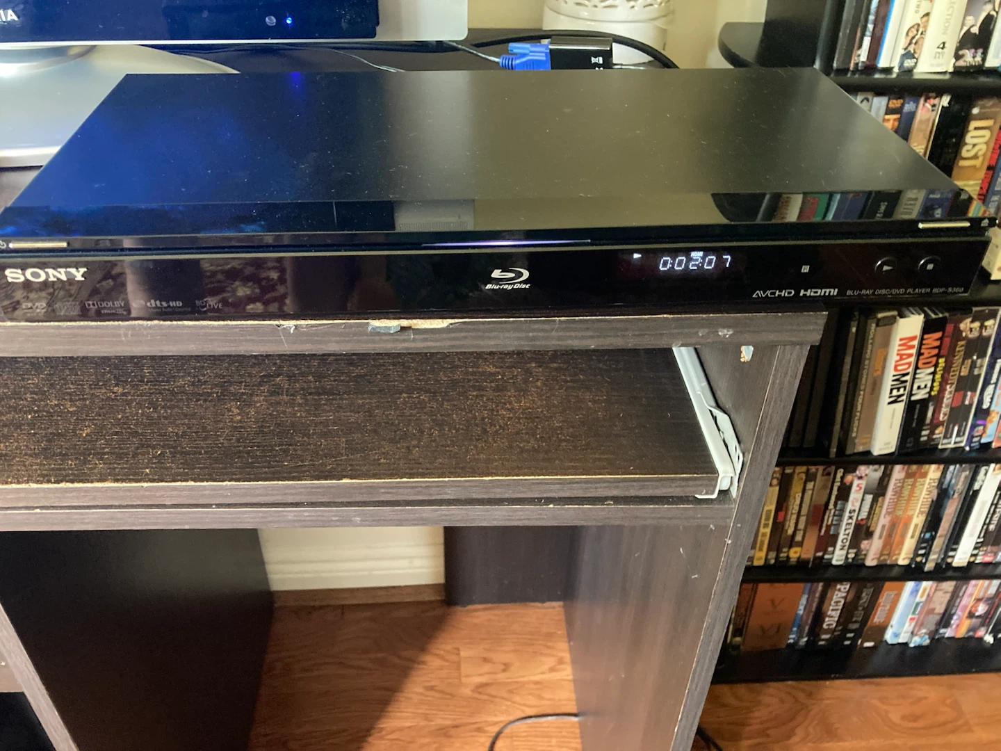 Sony BDP-S360 Blu-ray Disc/DVD Player - No Remote