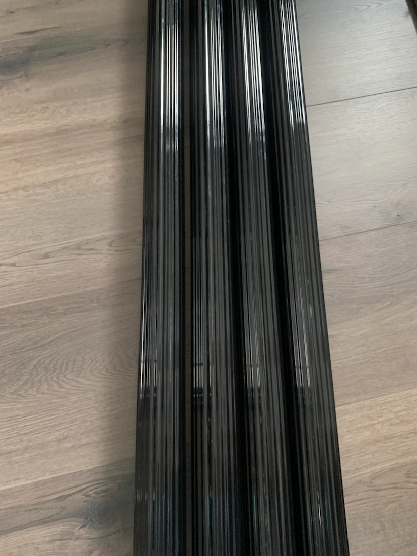Black and gold display 3 piece cabinet - photo 5