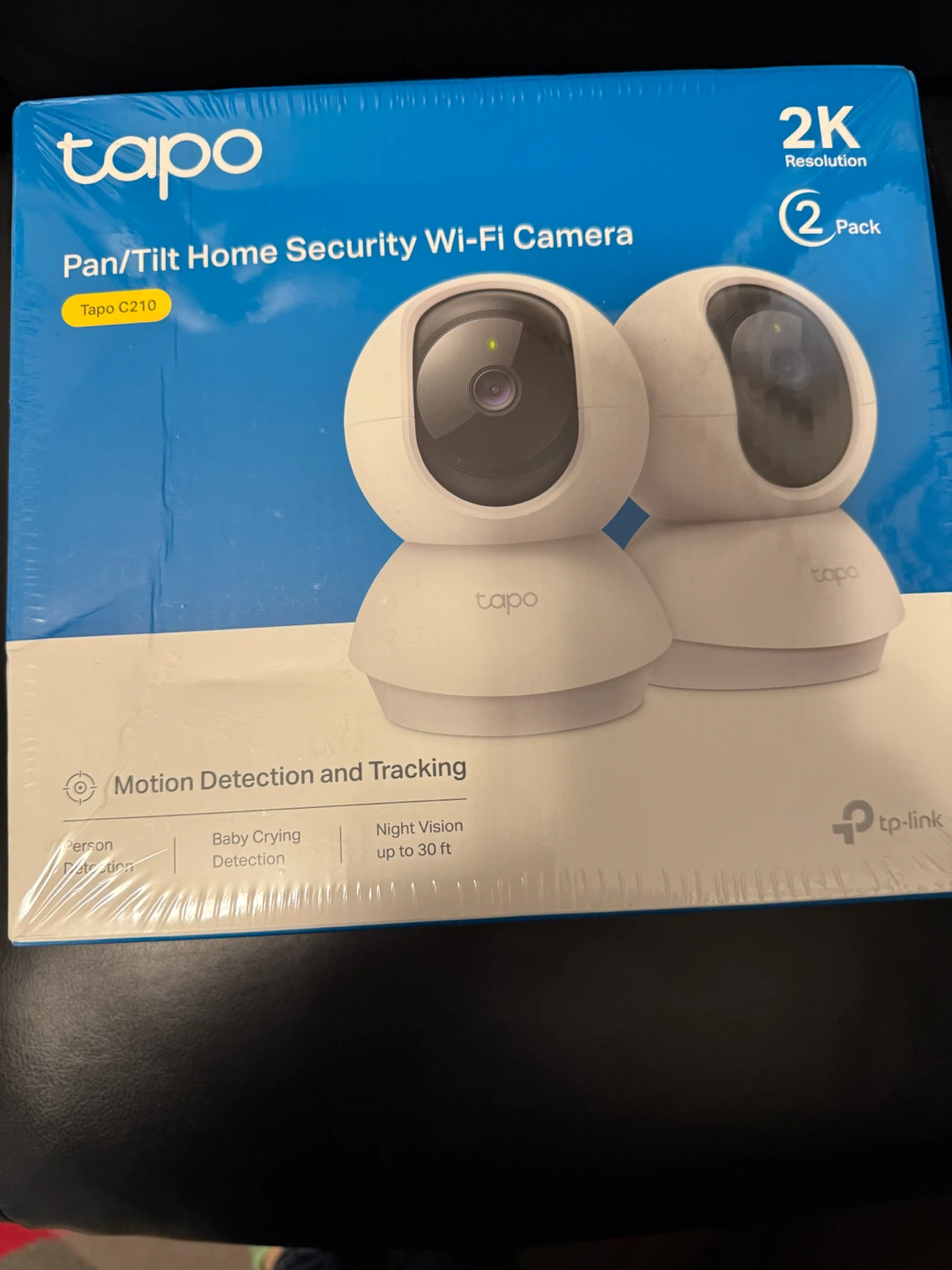 Tapo C210 Pan/Tilt Home Security Wi-Fi Camera 2-Pack