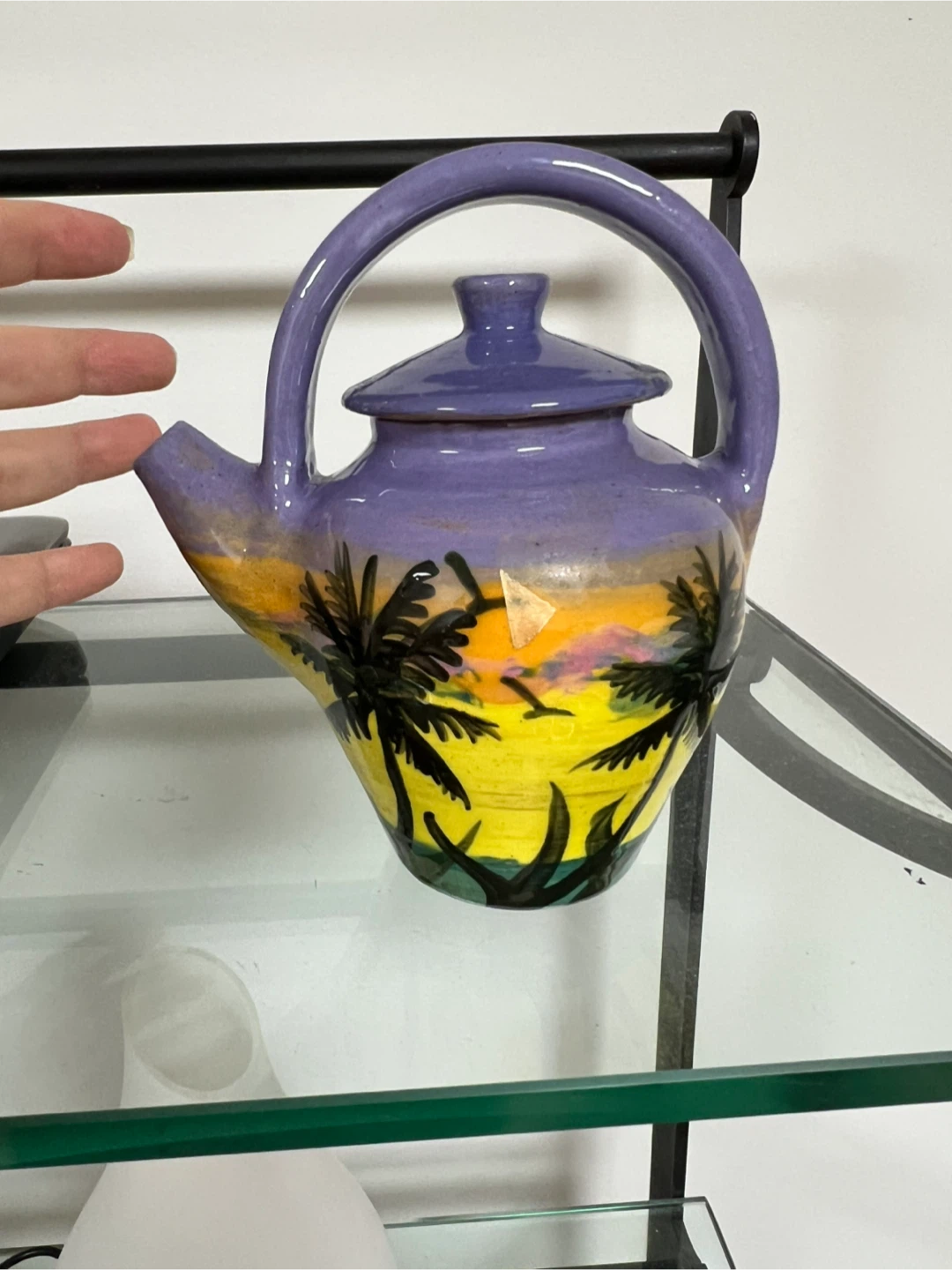 Frazer Ceramics Hand-Painted Jamaica Teapot