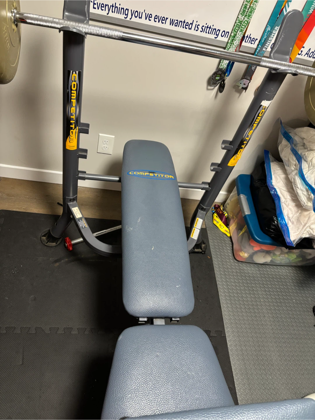 York Weight Bench Set - photo 5