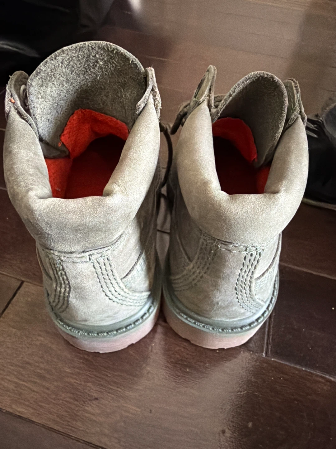 Timberland Olive Suede Boots Size 8 US - photo 2