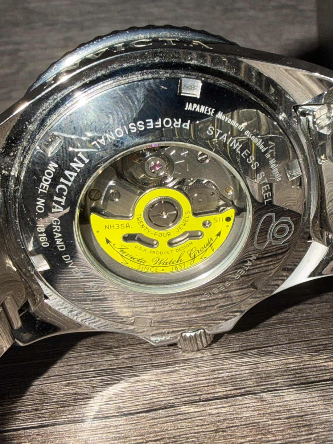 Invicta Grand Diver Automatic Watch Model 18160 - photo 2