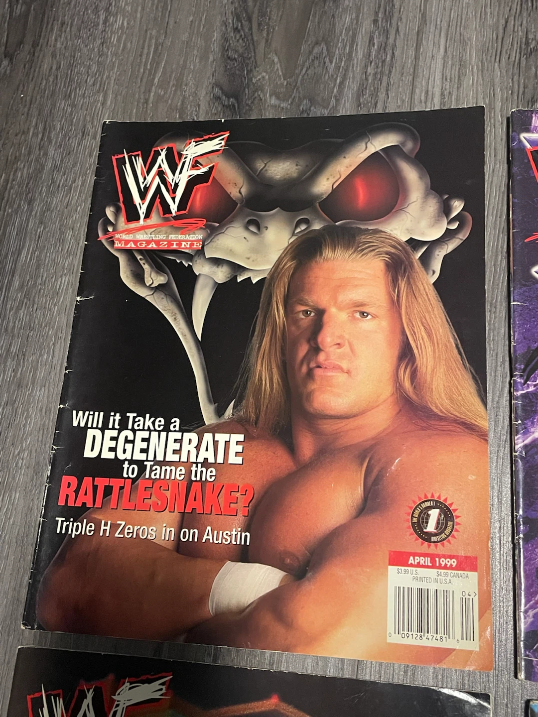 Attitude Era WWF Magazines - photo 2