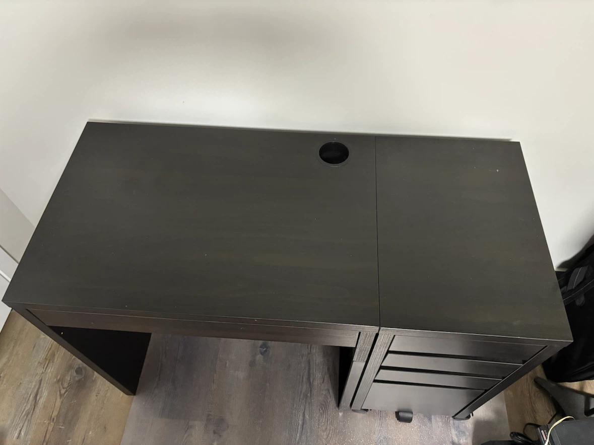 IKEA MICKE Desk with Integrated Drawer Unit - photo 5