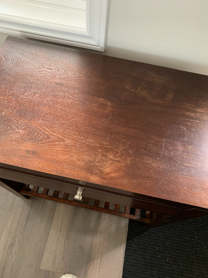 Bassett Dark Wood Side Table - photo 2