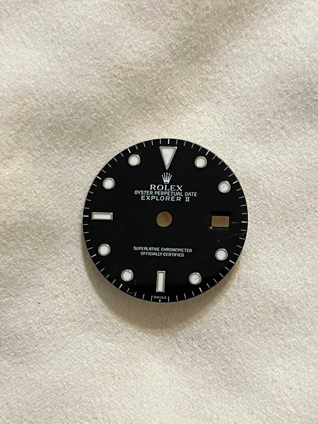 Rolex Explorer II Watch Dial