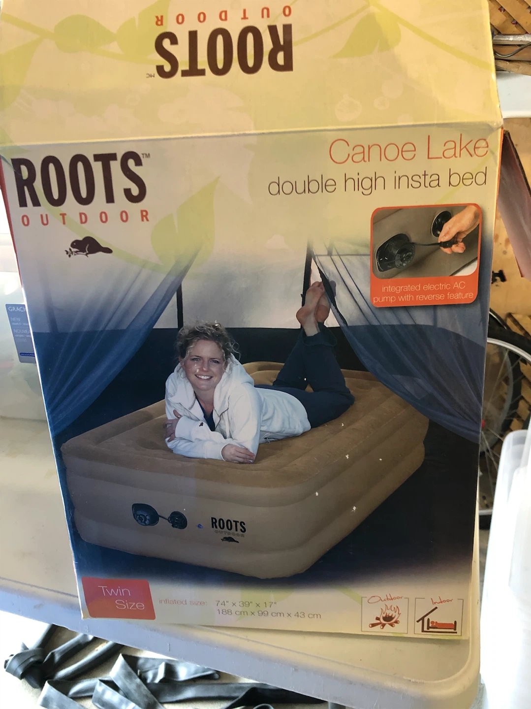 Air Bed - Roots Twin Insta Bed