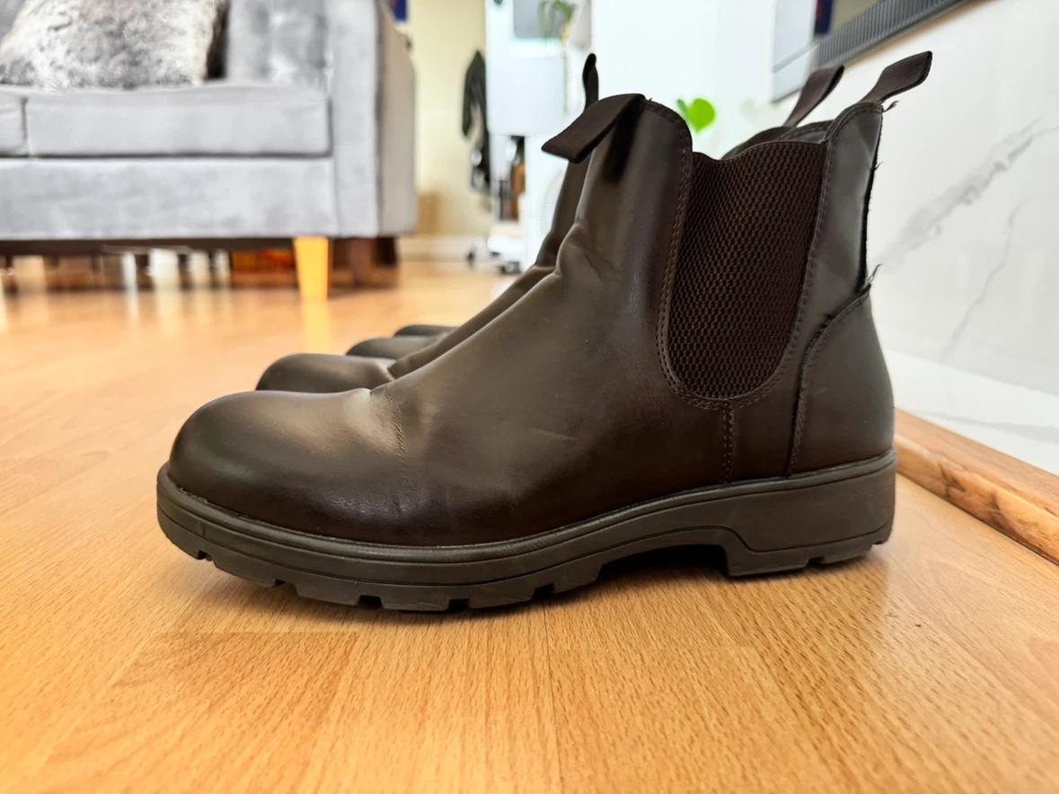 Men's leather Waterproof Chelsea Boots- 2 pairs -size 9 - photo 5