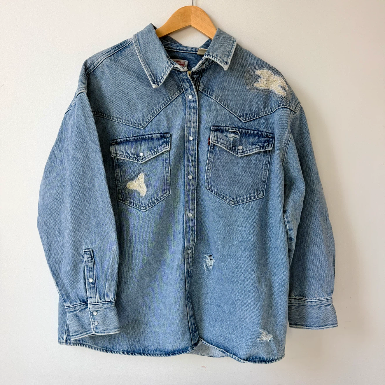NEW Levi’s Dylan Oversized Denim Shirt 1X 14-16