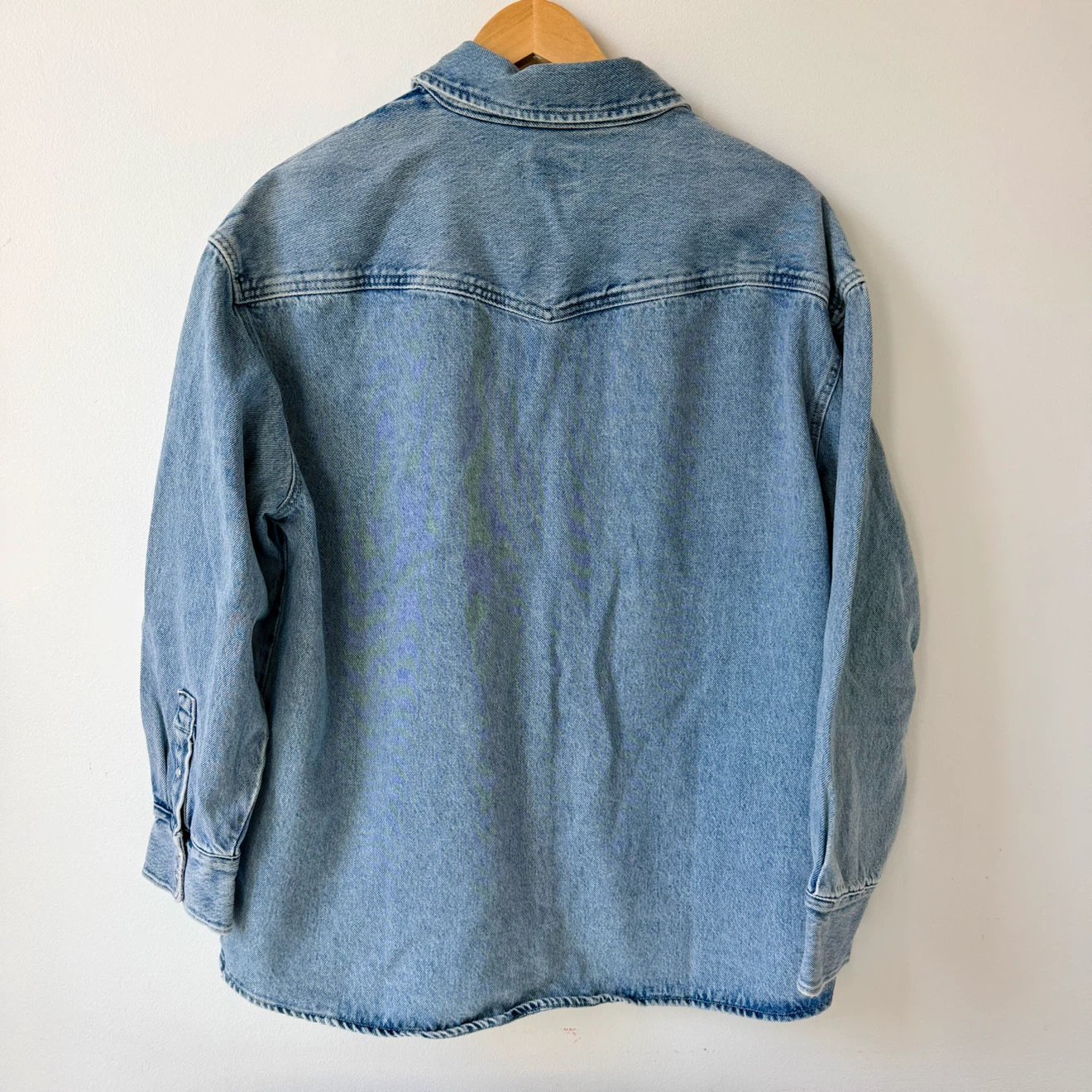 NEW Levi’s Dylan Oversized Denim Shirt 1X 14-16 - photo 2