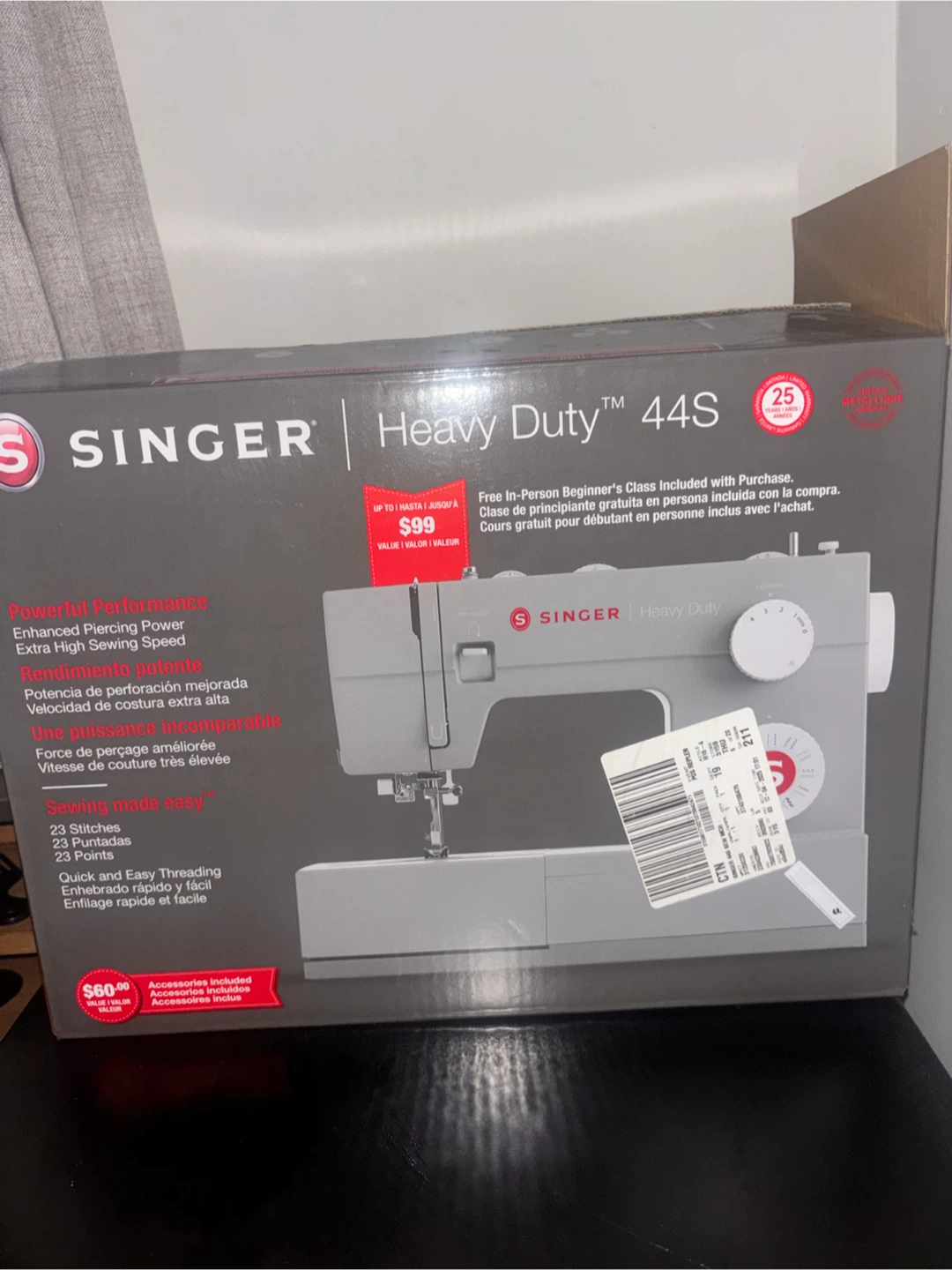 Singer Heavy Duty 44S + pattern making kit - photo 4