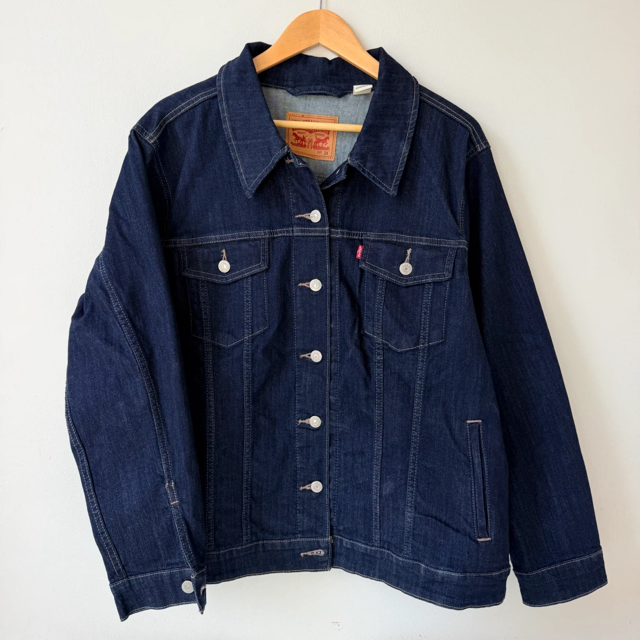NEW Levi’s ‘90s Denim Trucker Jacket 3X 22-24