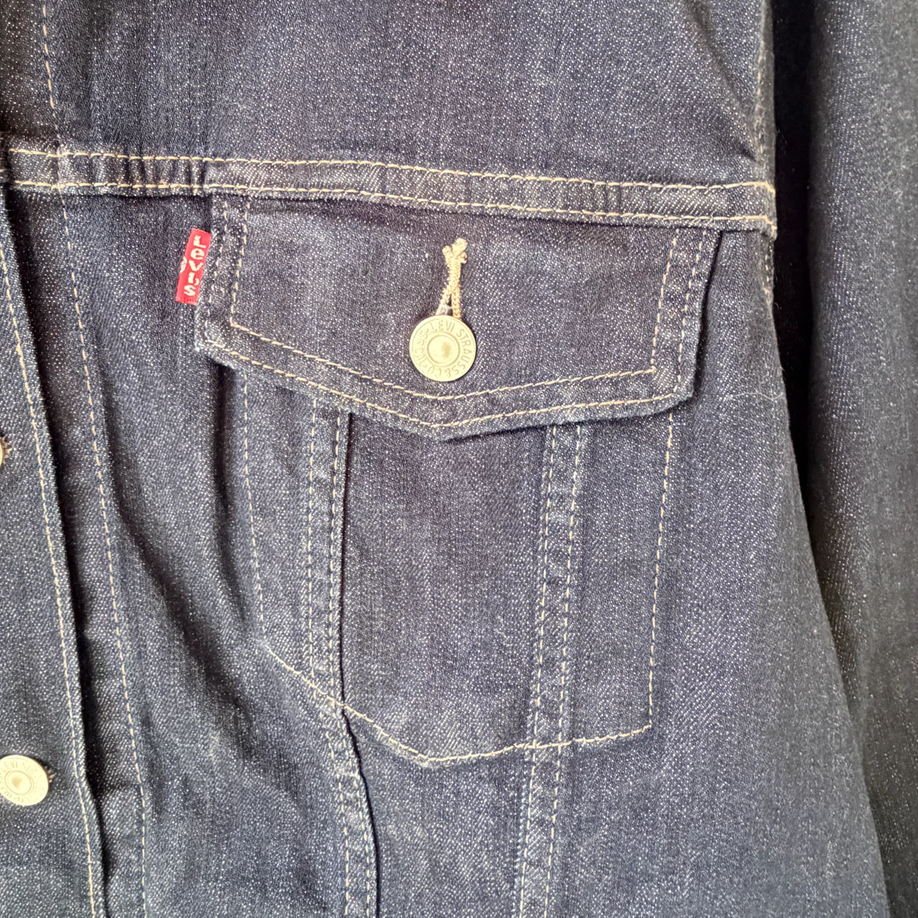 NEW Levi’s ‘90s Denim Trucker Jacket 3X 22-24 - photo 3