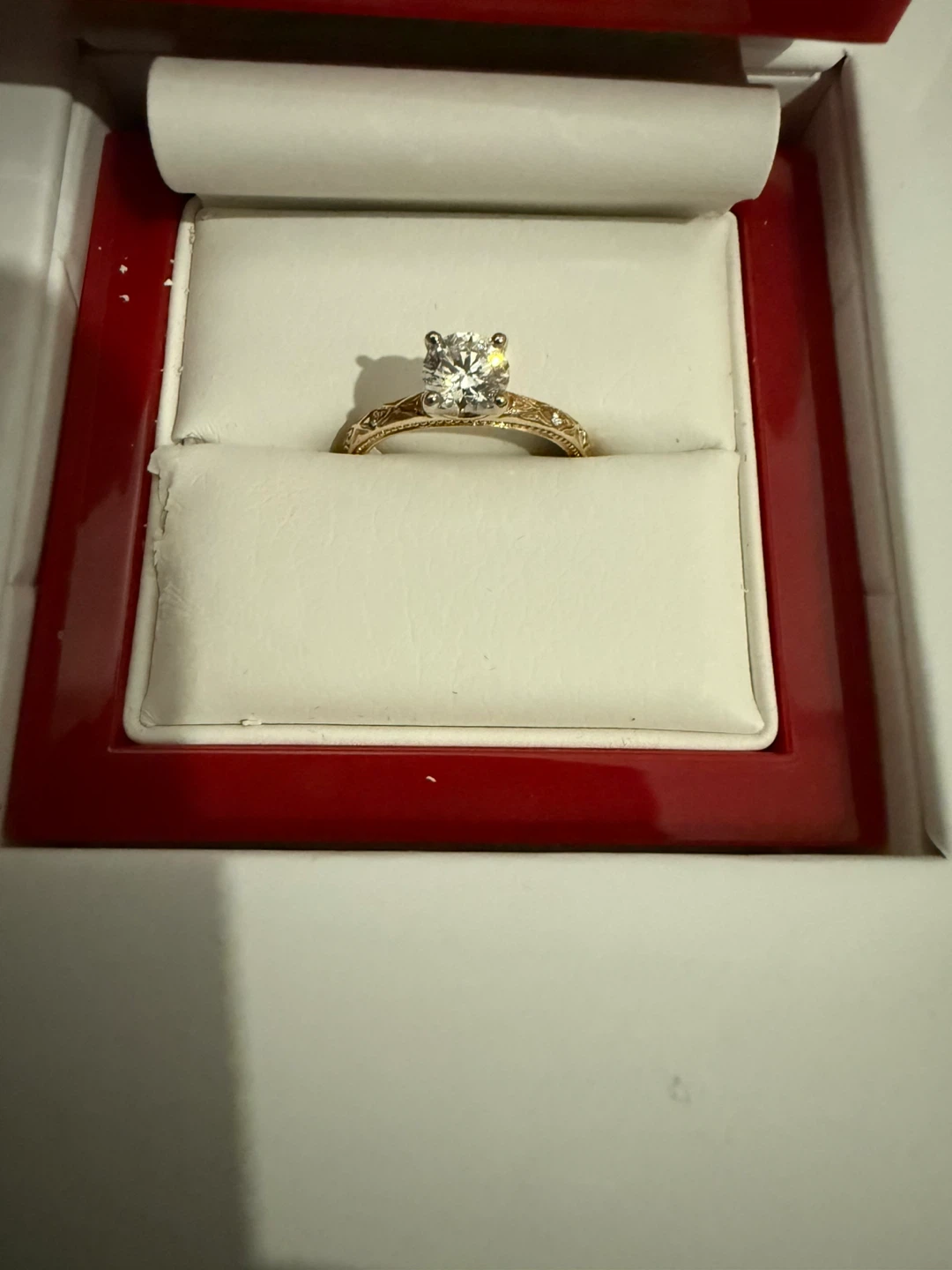 James Allen Diamond Engagement Ring - photo 3
