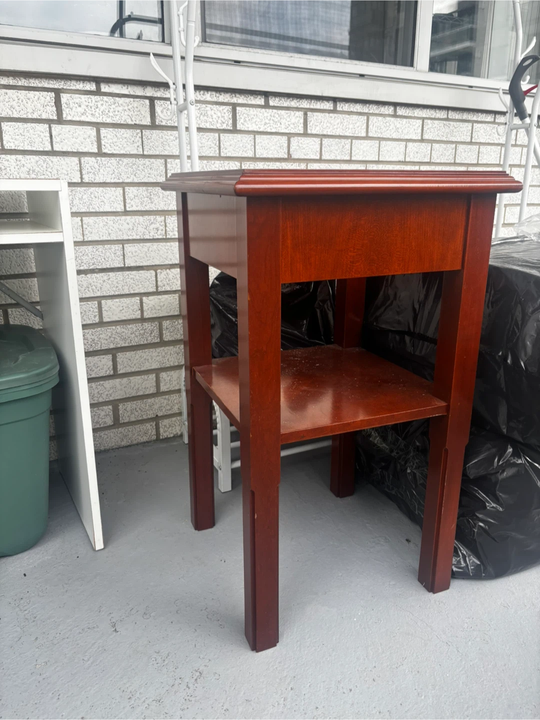 Solid Wood End Table / Side Accent Table – Real Wood