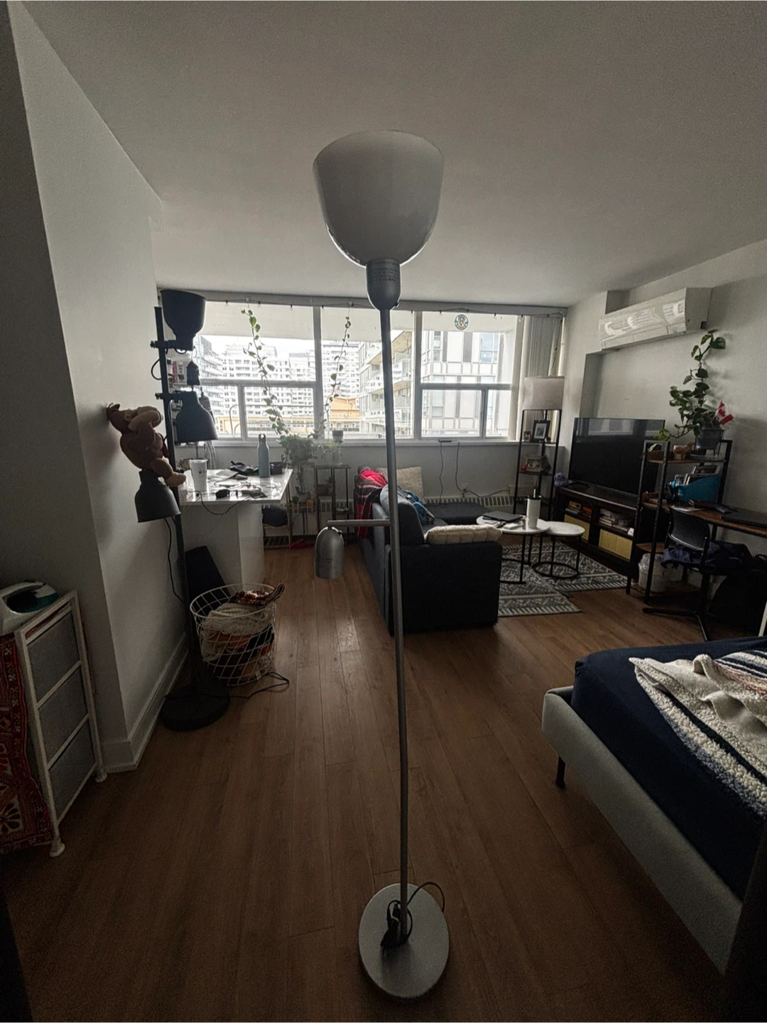 Floor lamp with reading light (IKEA) - photo 2