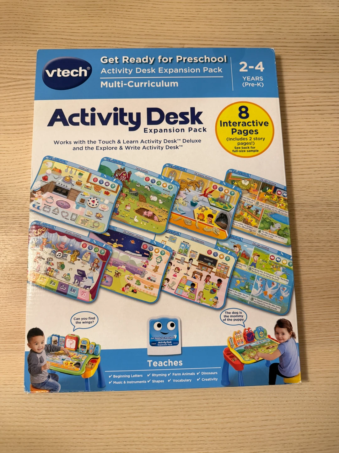 VTech Touch and Learn Activity Desk with Expansion Packs - photo 3