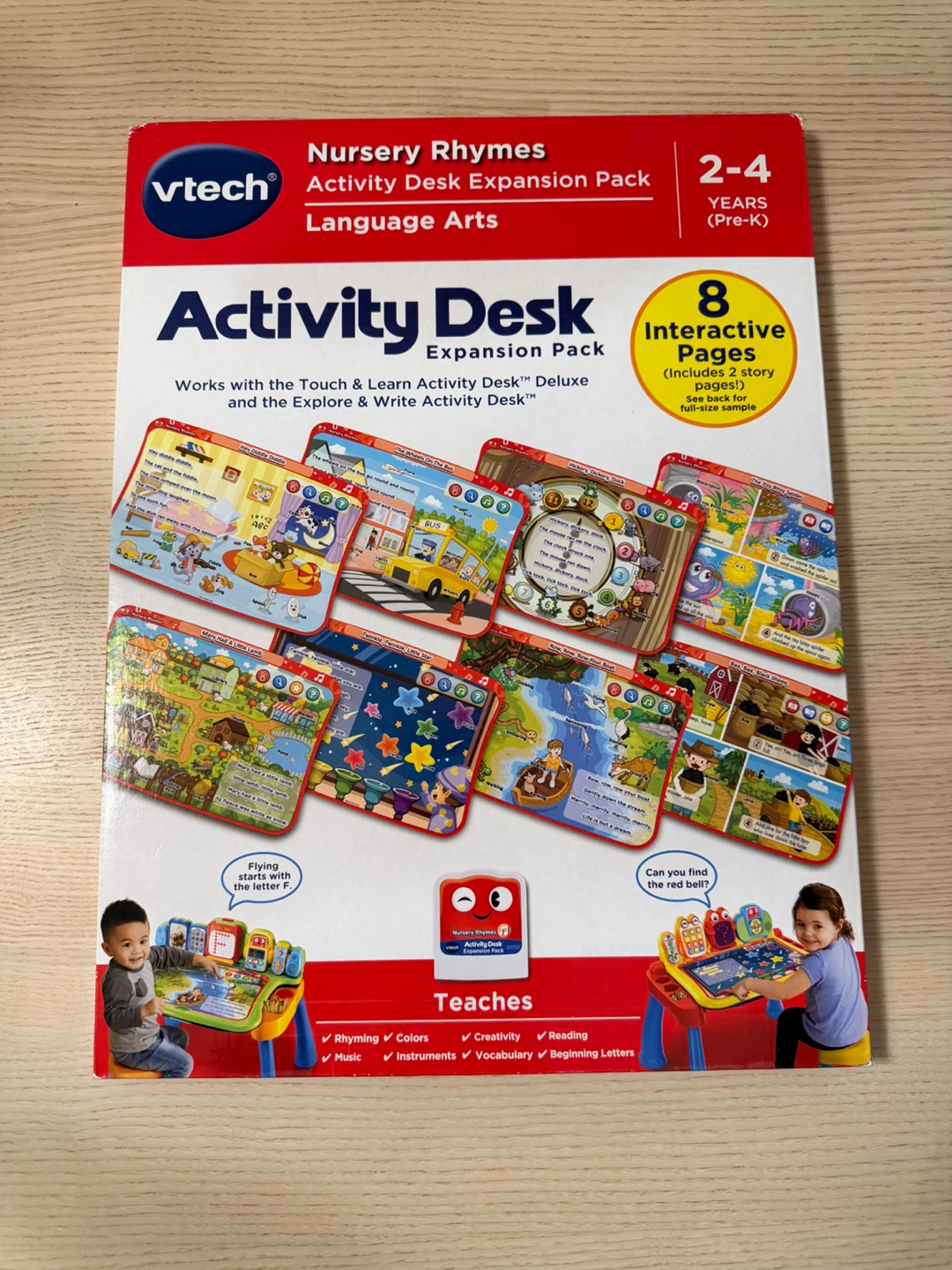 VTech Touch and Learn Activity Desk with Expansion Packs - photo 4