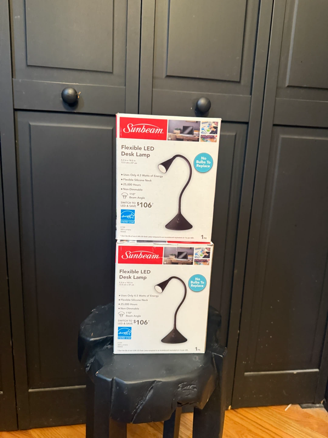 Lamps - 2 Sunbeam Flexible LED Desk Lamps