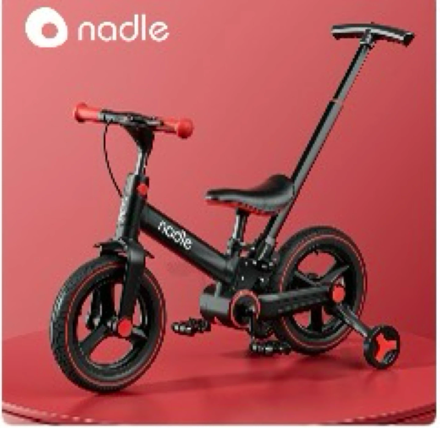 Nadle S-900 Kids Balance Bike with Parent Handle - photo 3