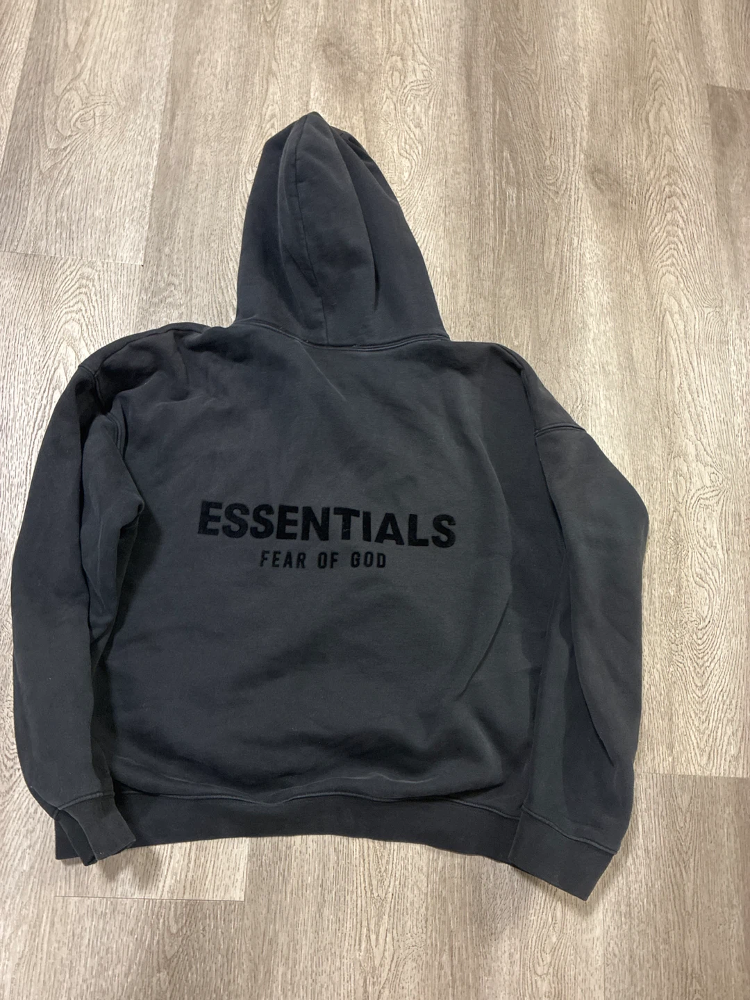 Essentials Fear of God Hoodie - Black - photo 2