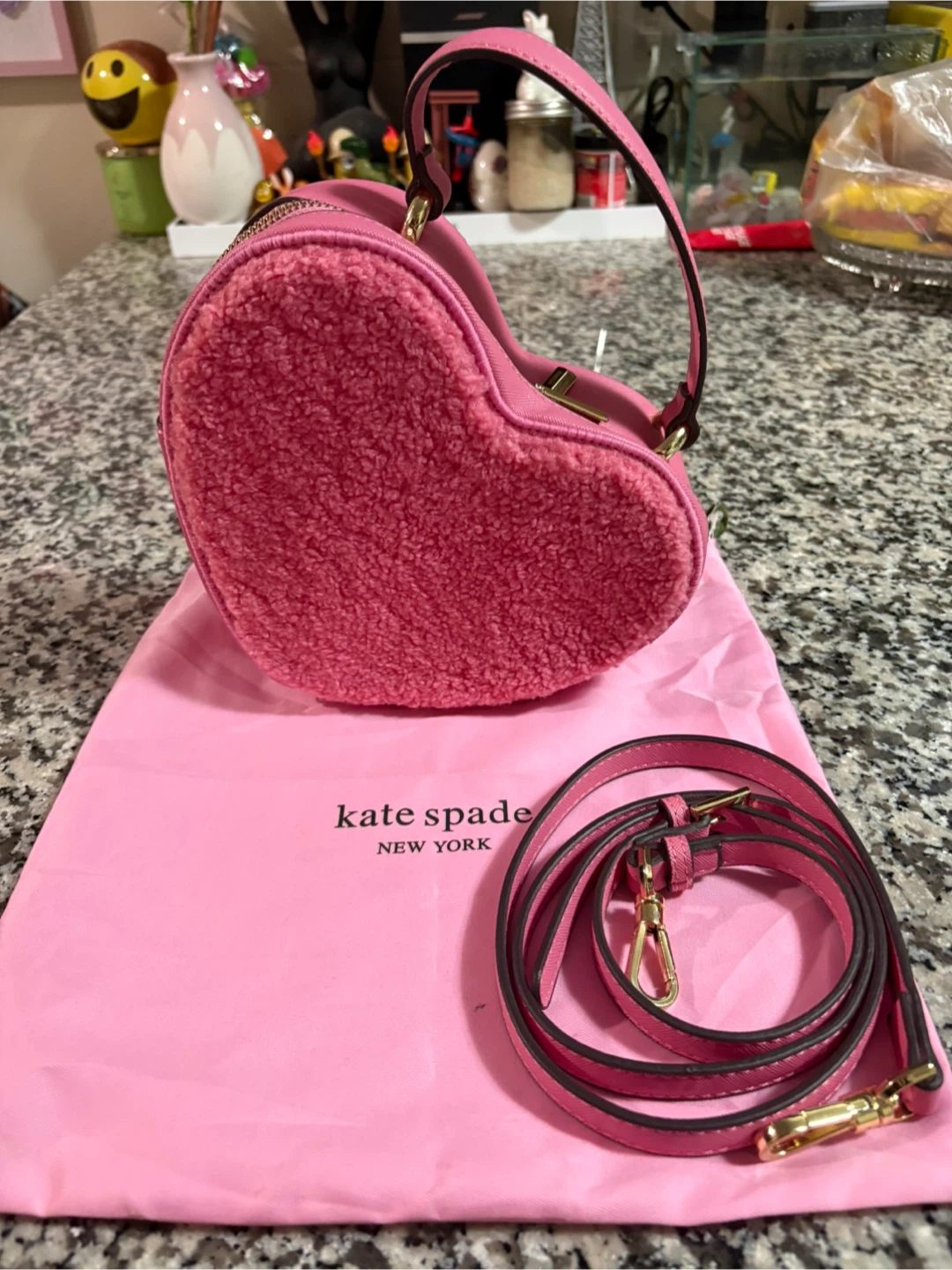Kate Spade Pink Heart Bag