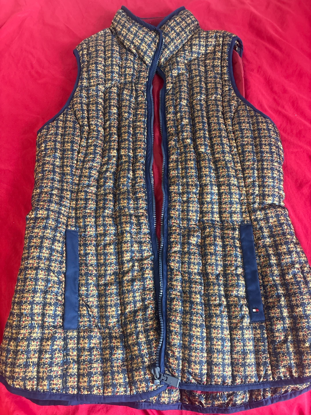 Tommy Hilfiger Quilted Pattern Vest