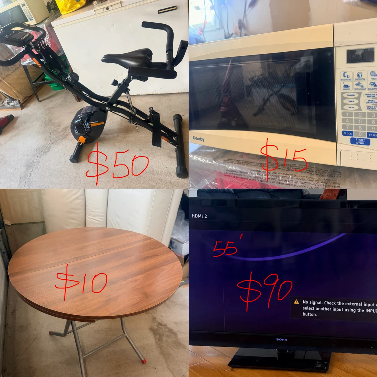 Moving out(Self-pickup)