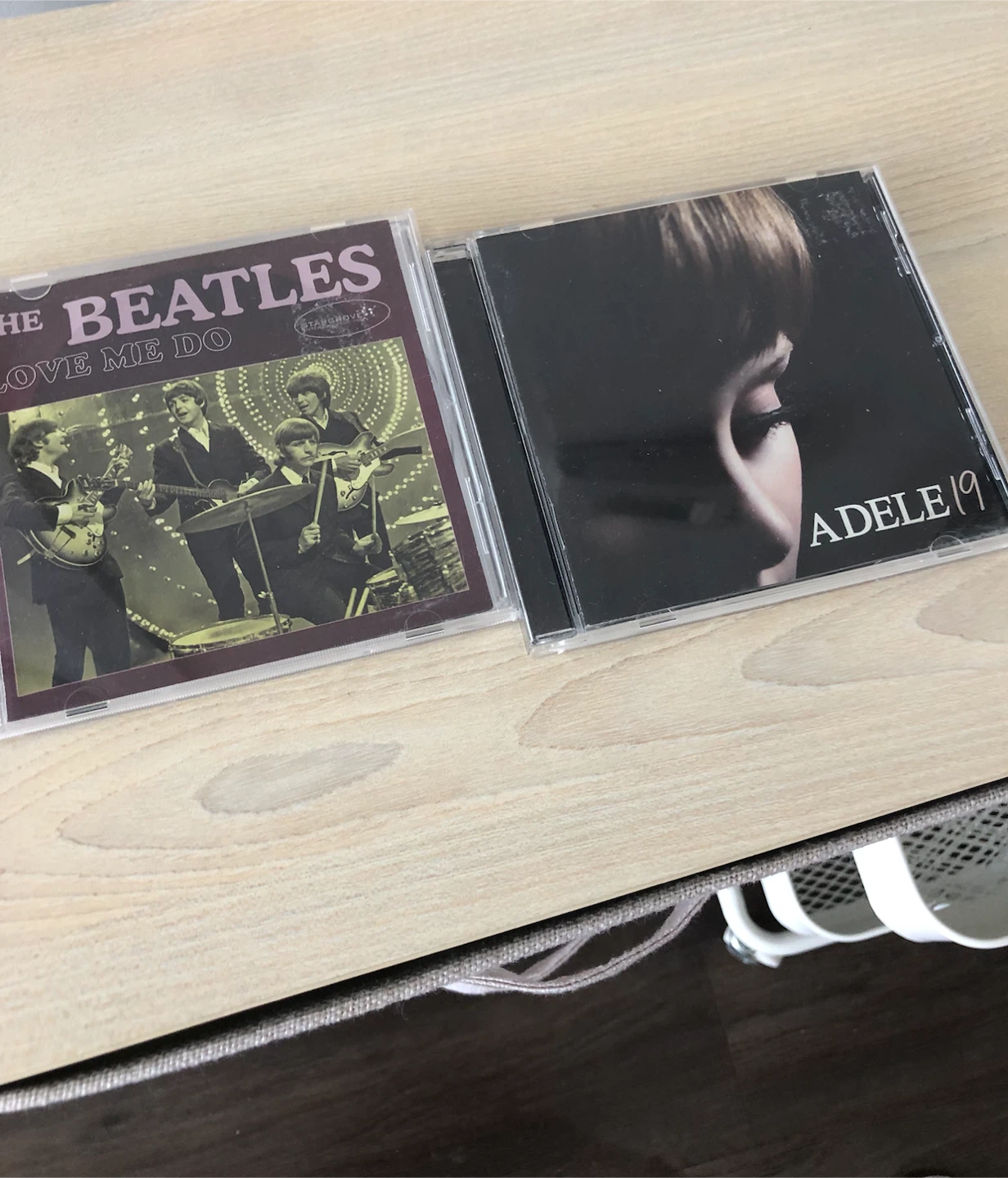 The Beatles Love Me Do and Adele 19 CDs