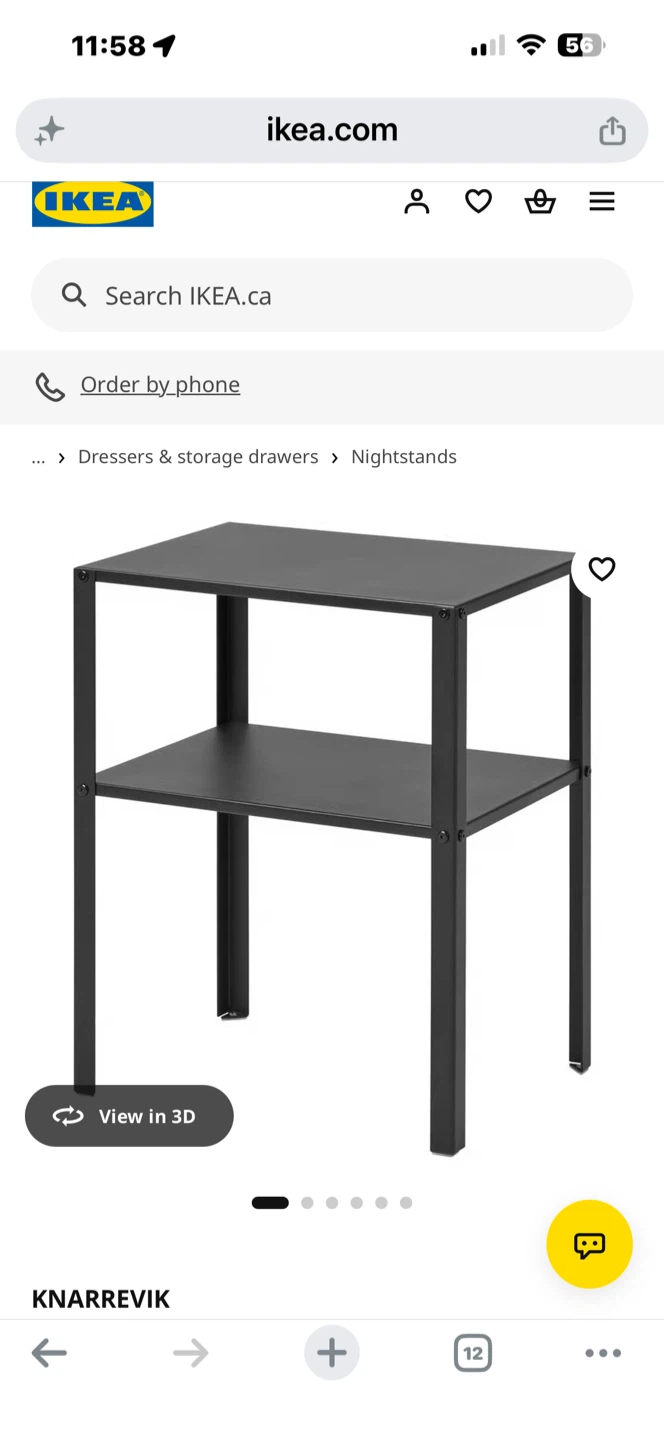 IKEA KNARREVIK Nightstand - photo 4
