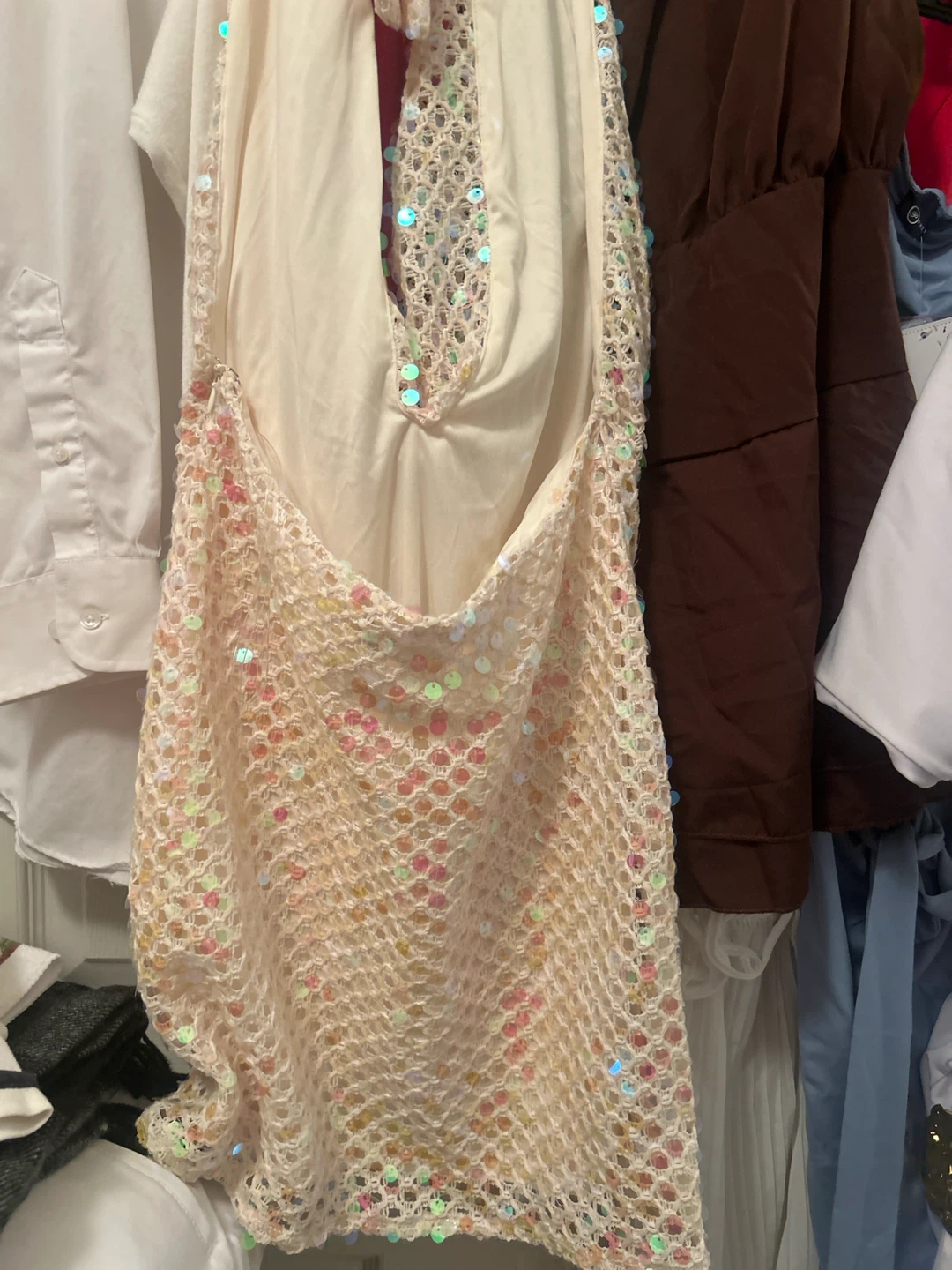 Peppermayo You Make Me Feel Mini Dress Ivory - photo 3