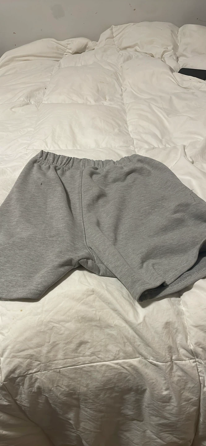 Fear of God Essentials Grey Shorts - photo 3