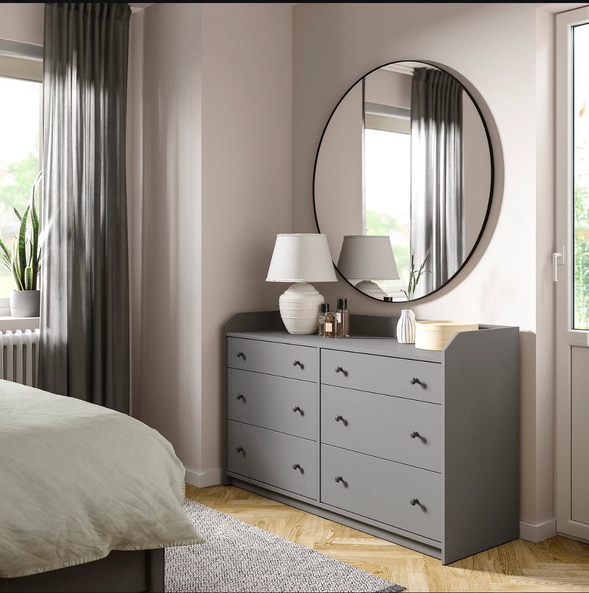 IKEA HAUGA Double-Wide Dresser