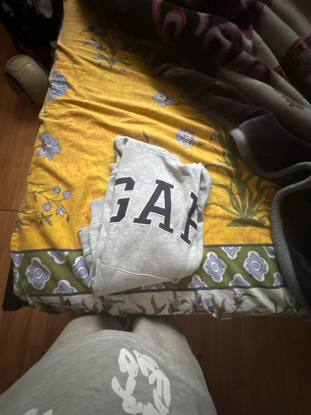 Gap Grey Logo Hoodie