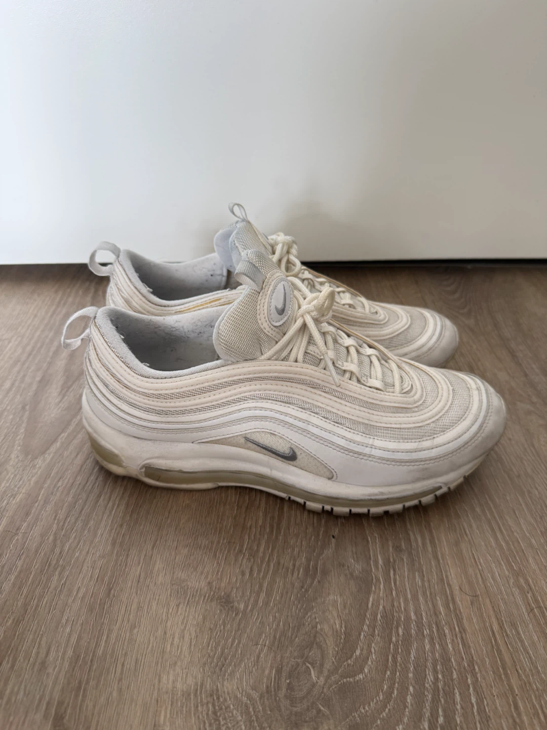 Air Max 97 Triple White 100% Authentic sz 9