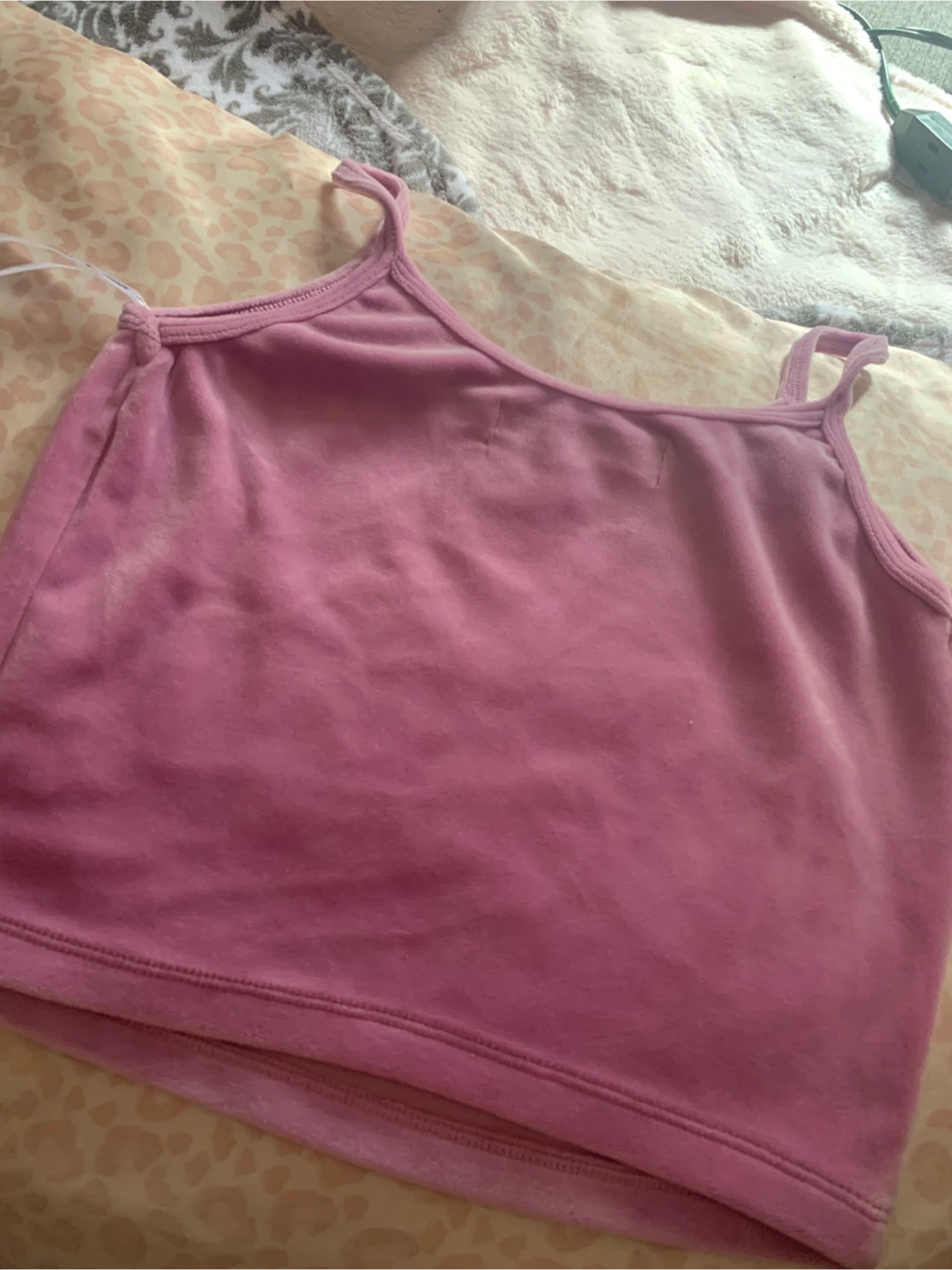 Juicy Couture Pink Velour Tank Top - photo 3