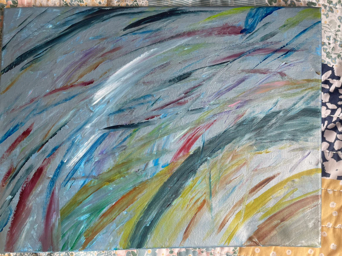 Original Abstract Painting – “The Journey of Life” - photo 2