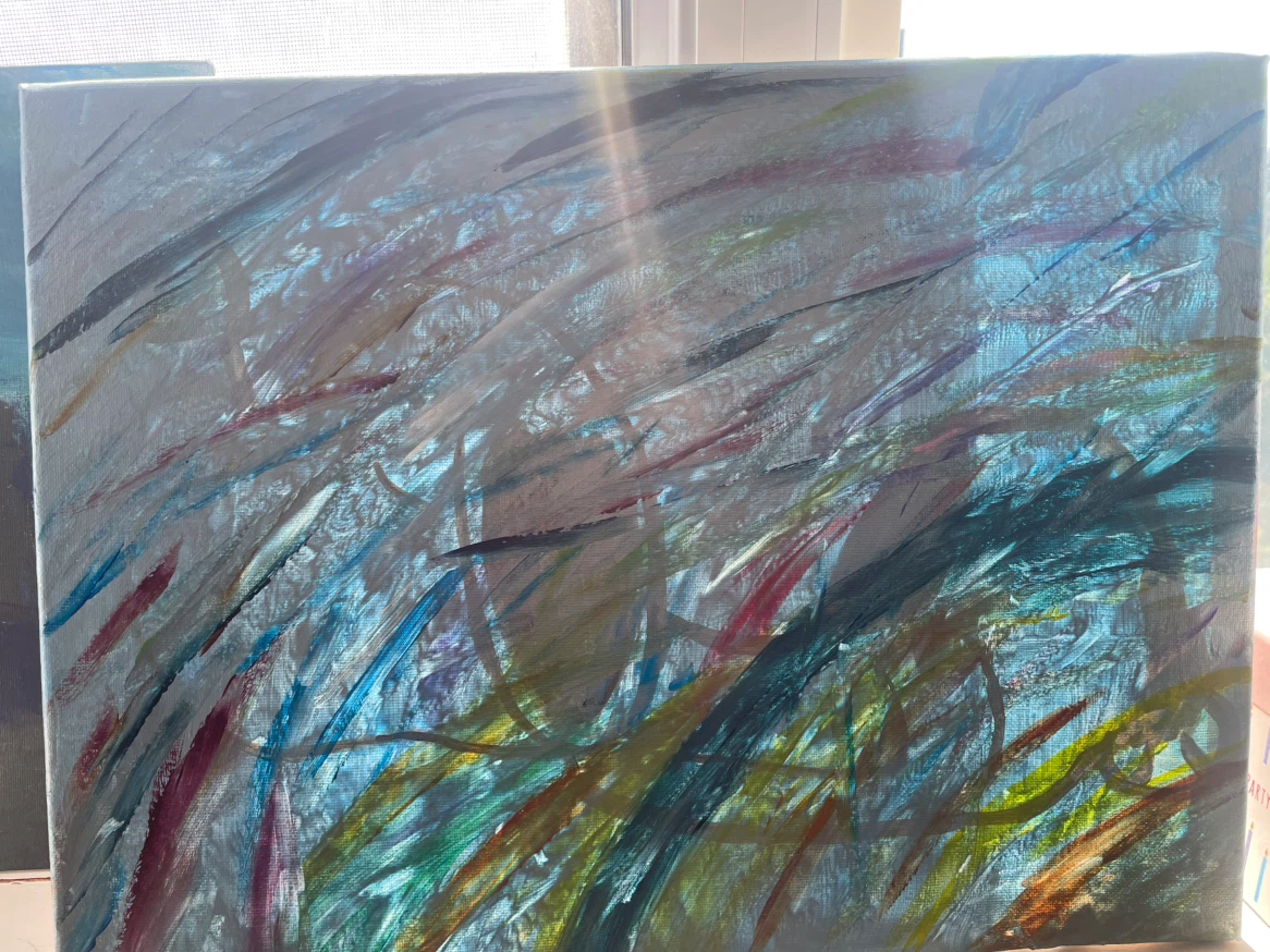 Original Abstract Painting – “The Journey of Life” - photo 3
