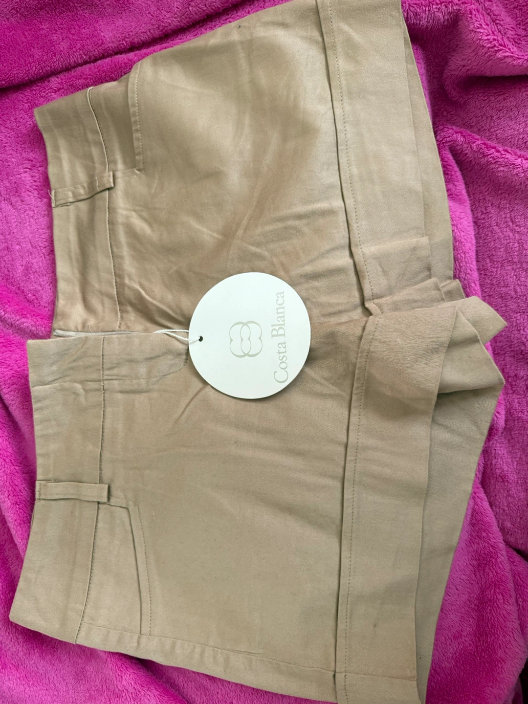 Costa Blanca Beige Shorts Size 4