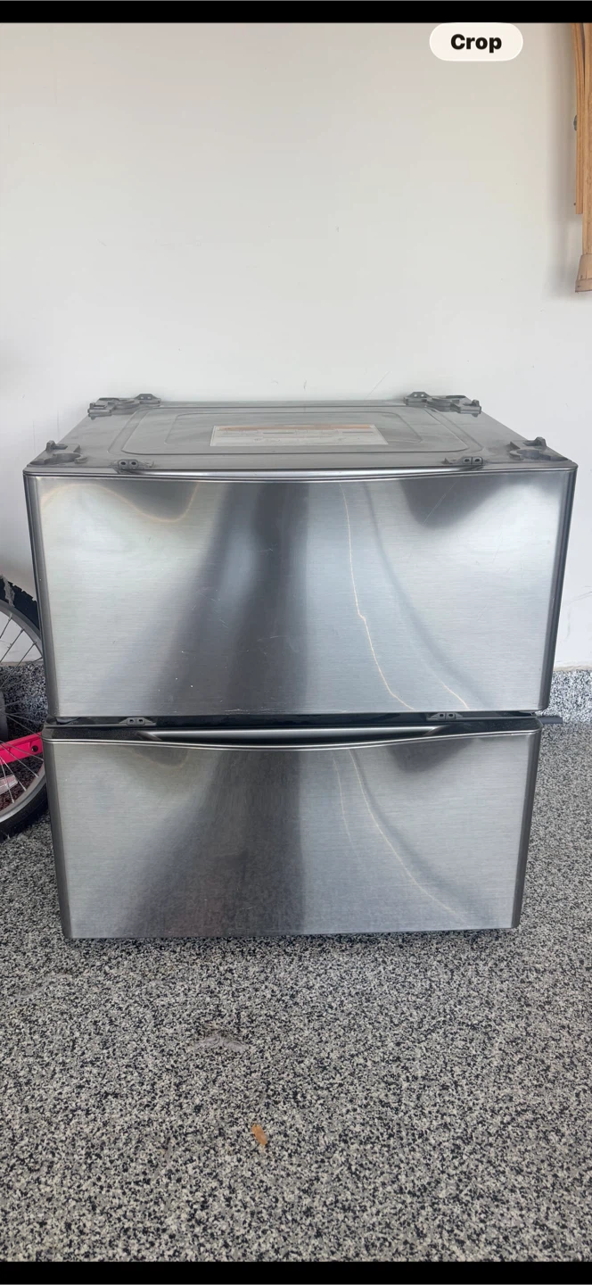 LG Laundry Pedestal Drawers for washer and dryer