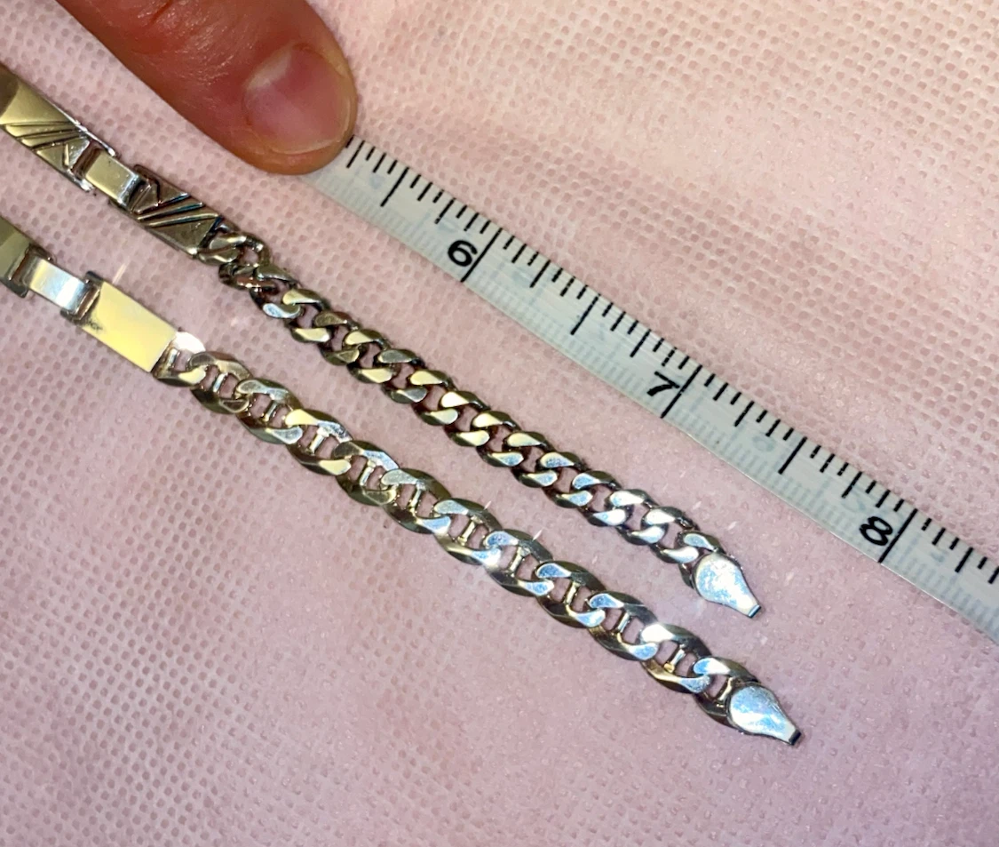 Sweet Couple Italian Sterling Silver Bracelets - photo 5