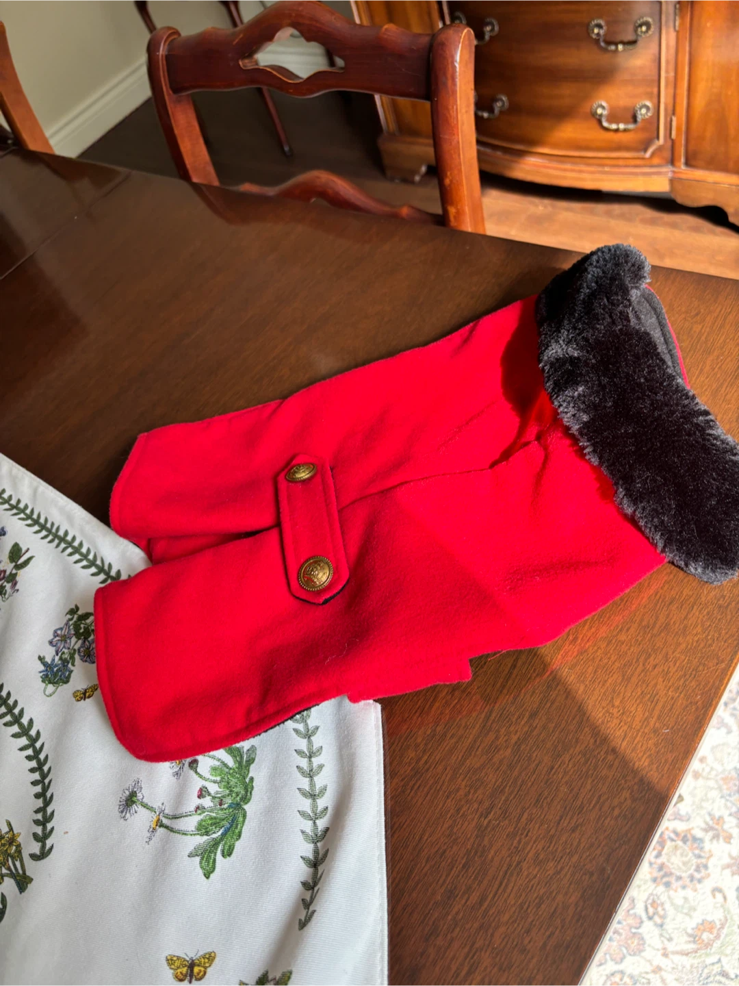 Suuuuper cute Doggie dress coat 15-25 lbs - photo 4