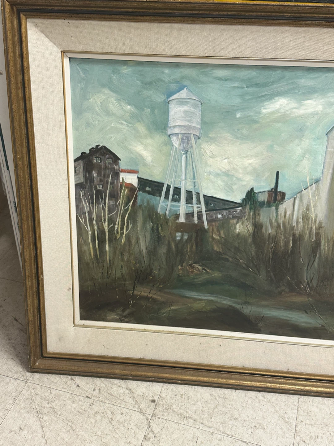 Old Painting on Board - photo 2